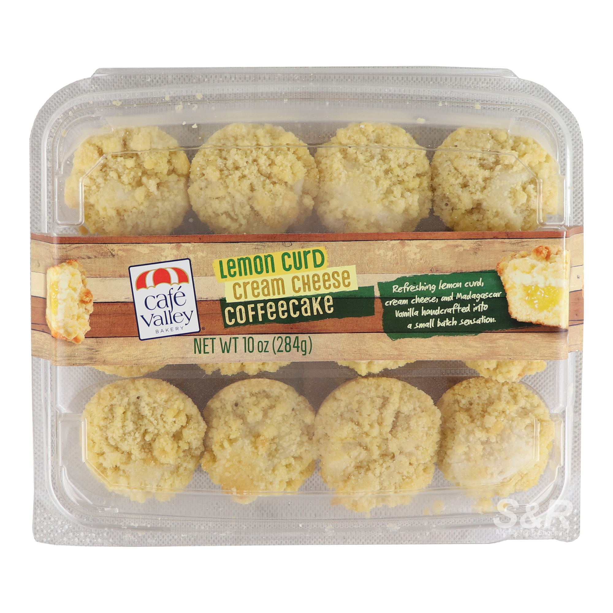 Cafe Valley Lemon Curd Cream Cheese Coffeecake 284g Cafe Valley Lemon Curd Cream Cheese Coffeecake 284g